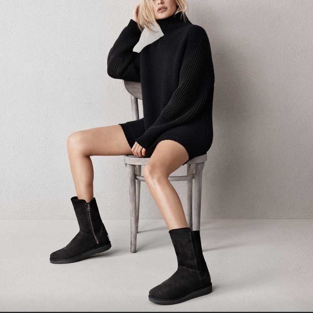 UGG Abree II Genuine Sheepskin Mini Boot